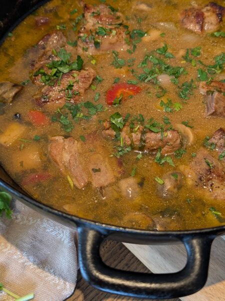 Ølbraiseret nakkefilet