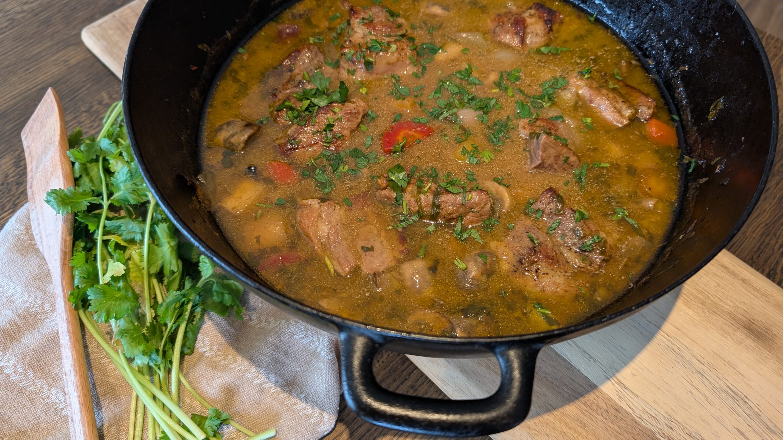 Ølbraiseret nakkefilet